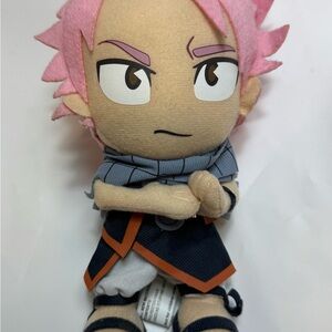 Fairy Tail Nastu Dragneel Anime Plush 8”
